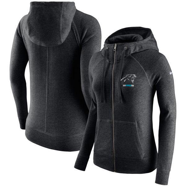 Women's Carolina Panthers Nike Gym Vintage Full Zip Hoodie Black,We sell and wholesale Women's Carolina Panthers Nike Gym Vintage Full Zip Hoodie Black on line form chian!